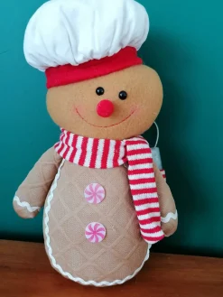 Bonhomme pain d&rsquo;épices cuisinier lumineux