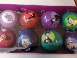 Box de 8 boules Disney vilains