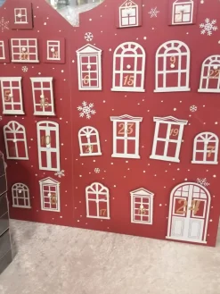 Calendrier de l&rsquo;avent en bois