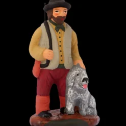 Chasseur et son chien