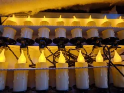 Guirlande lumineuse bougies