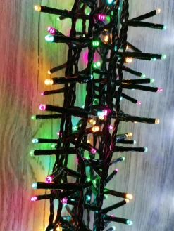 Guirlande lumineuse multicolor bonbon 11m