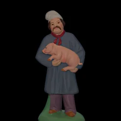 Homme au cochon