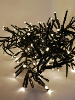 Jeu de lumière blanc chaud grappe 8,50