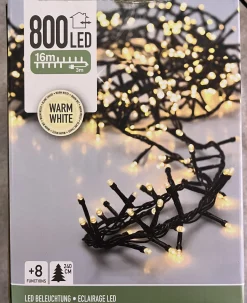 Jeu de lumière Blanc chaud 16m