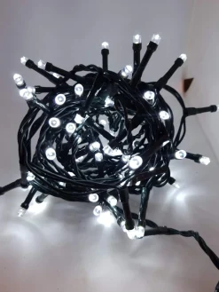 Jeu de lumière blanc froid 12m