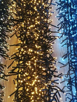 Jeu de lumières Boa blanc chaud