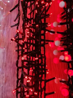 Jeu de lumières rouge 15M