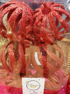 lot 6 boules rouge incassable