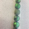 Lot de 10 boules vertes