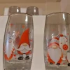 Lot de 2 verres gnomes
