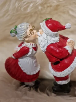 Mère Noel et Père Noel – bisou de Noel