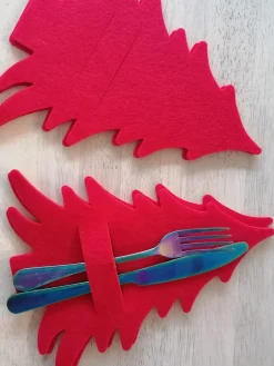 Porte couvert de Noel