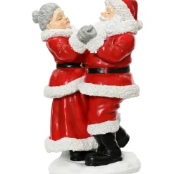 Père Noel et mère noel dansant