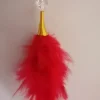 PROMO lot de 2 plumeaux rouges