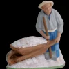 Salinier à la brouette