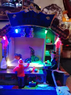 Scène Noel – foire – Chamboule tout