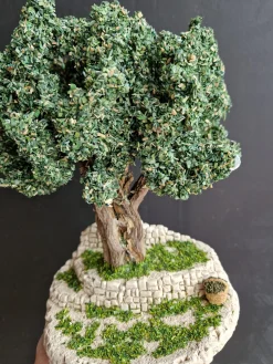 Scène olivier rustique