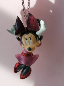 suspension Minnie robe rose