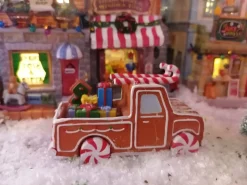 Voiture en pain d&rsquo;épices Lemax